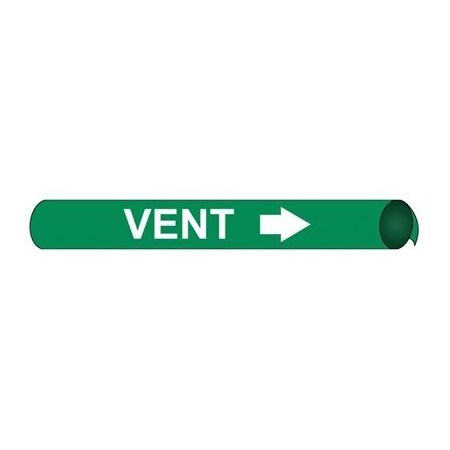 Nmc Pipemarker Precoiled, Vent W/G, Fits 4 5 E4110